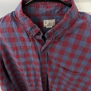 J. Crew Men's Casual Red and Blue Plaid Shirt $35 for all four shirts